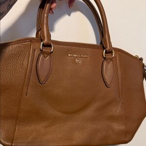 Michael Kors Tan Leather Satchel